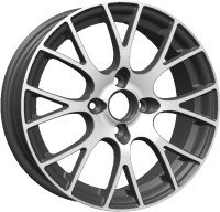 Литой диск Proma GT 17x7" 4x100мм DIA 54.1мм ET 48мм Алмаз матовый