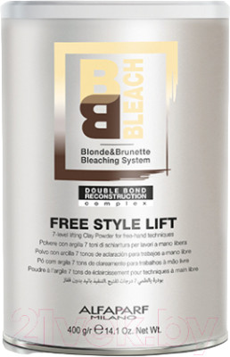 Порошок для осветления волос Alfaparf Milano BB Bleach Freestyle Lift 7 тонов - фото 1 - id-p223475538