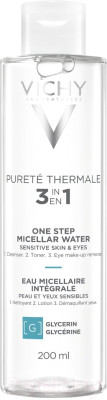 Мицеллярная вода Vichy Purete Thermale с минералами для чувствит. кожи лица глаз и губ - фото 1 - id-p223133249