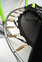 Батут с защитной сеткой Calviano 140 см - 4,5ft OUTSIDE master smile Зеленый, фото 3