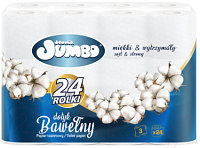 Туалетная бумага Slonik Jumbo Bawelna 3х слойные