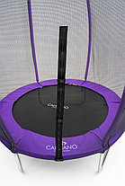 Батут пружинный с сеткой Calviano 183 см - 6ft OUTSIDE master smile Фиолетовый, фото 3