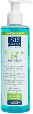 Гель для умывания Isis Pharma Teen Derm Gel Sensitive очищающий для жирной и проблемной кожи - фото 1 - id-p225781764
