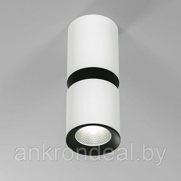 Светильник потолочный светодиодный Kayo 12W 4000К белый/чёрный 25048/LED Elektrostandard - фото 1 - id-p225783425