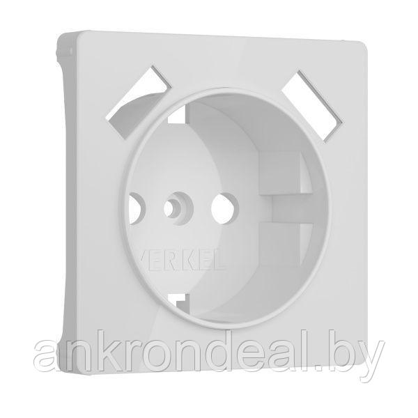 Накладка для розетки USB (белый акрил) Werkel - фото 1 - id-p225783600