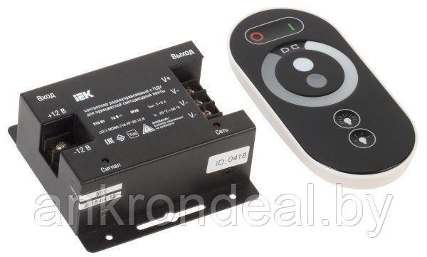 Контроллер с ПДУ радио MONO 3 канала 12В 6А 216Вт черный IEK - фото 1 - id-p225783756