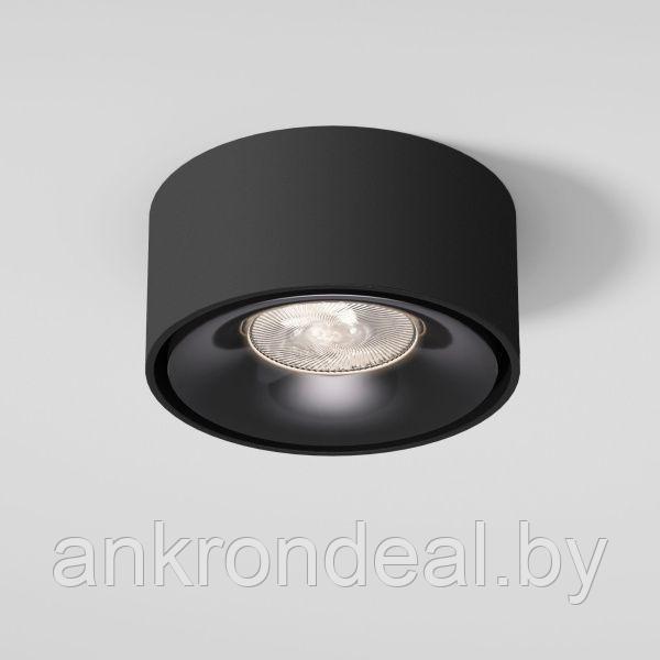 Светильник встраиваемый светодиодный Glam черный 25095/LED Elektrostandard - фото 1 - id-p225784894