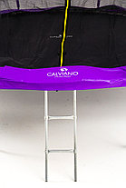 Батут Calviano 374 см - 12ft OUTSIDE master smile Фиолетовый, фото 3