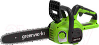 Электропила цепная Greenworks G40CS30IIK2 40V 30см / 2007807UA