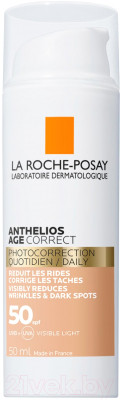 СС-крем La Roche-Posay Anthelios солнцезащитный антивозрастной SPF 50/PPD19 - фото 1 - id-p223445703