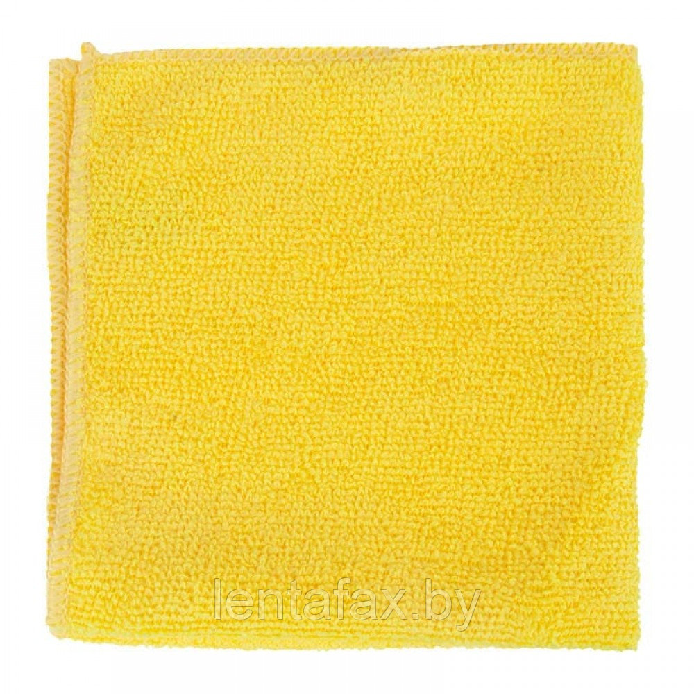 Салфетка хозяйственная Luscan, микрофибра, 1шт, жёлтая. Цена без учета НДС 20% - фото 2 - id-p36396711