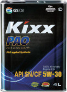 Моторное масло Kixx PAO C3 5W-30 4л