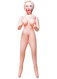 Кукла надувная Dolls-X Lilit, блондинка, с тремя отверстиями, 150 см, фото 2