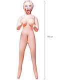 Кукла надувная Dolls-X Lilit, блондинка, с тремя отверстиями, 150 см, фото 5
