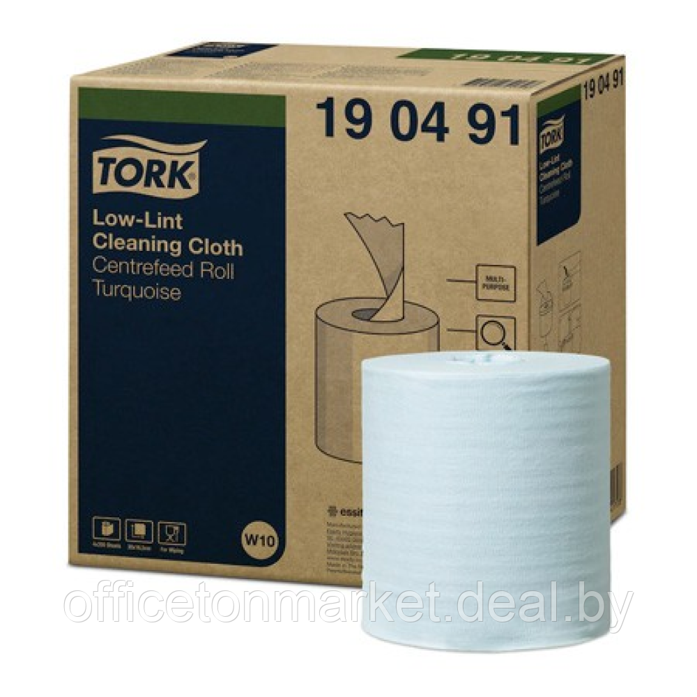 Материал нетканный для дезинфекции помещений "Tork W10", 1 слой, 1 рулон (190491) - фото 2 - id-p188070640