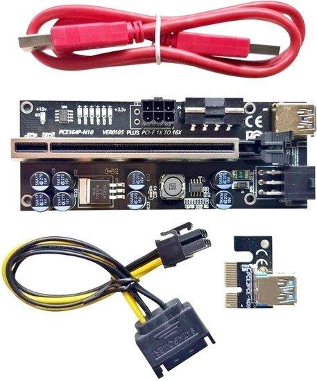 Райзер HAFF PCI-E VER 010S Plus - фото 1 - id-p225790865