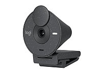 Веб-камера Logitech Вeб-камера Logitech Webcam BRIO 300 Full HD, Graphite черная, 2Мп, Full HD, макс.