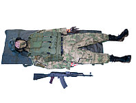 Тренажер-манекен взрослого пострадавшего для отработки навыков первой помощи при боевых действиях "Слава" - 90