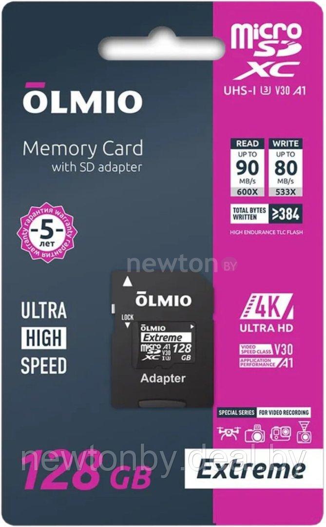 Карта памяти Olmio microSDXC 256GB Extreme UHS-I (U3) - фото 1 - id-p225791802