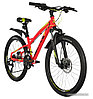 Велосипед Novatrack Dozer 6.STD 2021 (оранжевый), фото 5