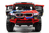 Детский электромобиль RiverToys K007AM (черный) BMW Полноприводный Двухместный, фото 2