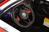 Детский электромобиль RiverToys K007AM (синий) BMW Полноприводный Двухместный, фото 3