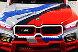 Детский электромобиль RiverToys K007AM (синий) BMW Полноприводный Двухместный, фото 6