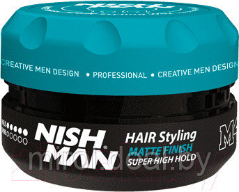 Воск для укладки волос NishMan M4 матовая сильной фиксации - фото 1 - id-p225793090