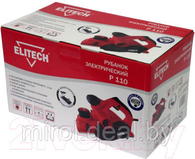 Электрорубанок Elitech Р 110 - фото 7 - id-p225792507