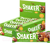 Набор протеиновых батончиков FitnesShock Shaker Фундук