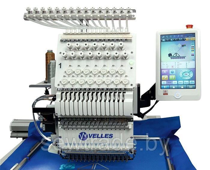 Промышленная автоматическая вышивальная машина VELLES VE 21C-TS2L NEXT с секвином и кордингом - фото 4 - id-p225794681