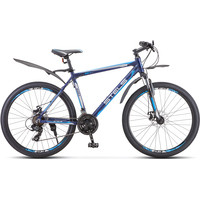 Велосипед Stels Navigator 620 MD 26 V010 р.14 2023 (тёмно-синий/голубой)