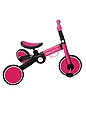 Велосипед беговел детский 2 в 1 складной DELANIT T801 розовый, фото 3