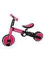 Велосипед беговел детский 2 в 1 складной DELANIT T801 розовый, фото 4