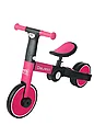 Велосипед беговел детский 2 в 1 складной DELANIT T801 розовый, фото 2