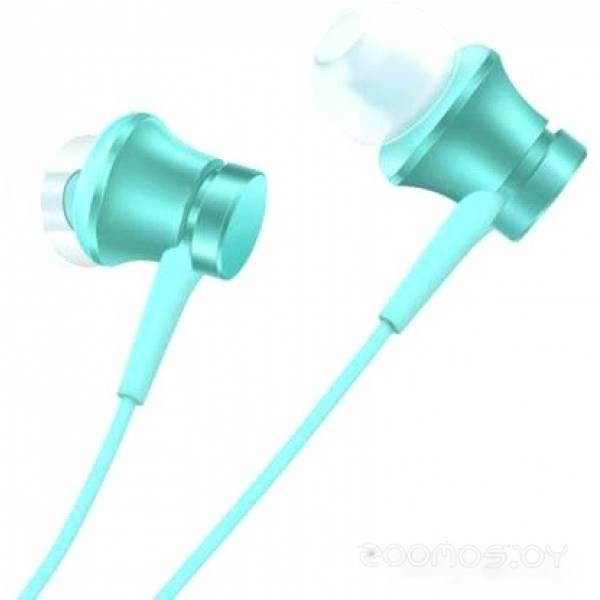 Наушники Xiaomi Mi In-Ear Headphones Basic HSEJ03JY (бирюзовый) - фото 1 - id-p225797157