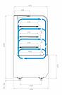 Кондитерская  витрина (RADIUS) KR70 VM 1,3-1 LIGHT (9005-0109) +6...+12, фото 5