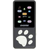 MP3-плеер DIGMA S4 8GB (черный/серый)