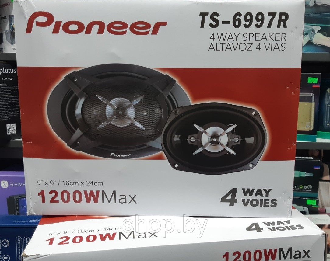 Автомобильные динамики Pioneer TS-A6995S(TS-6996)(TS-6997) Овальный 15x23 см (6x9 дюйм.) 600W / Комплект 2 шт. - фото 5 - id-p202210901