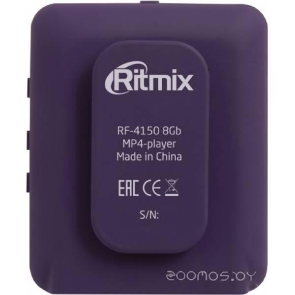 MP3-плеер Ritmix RF-4150 4GB (фиолетовый) - фото 2 - id-p225797081