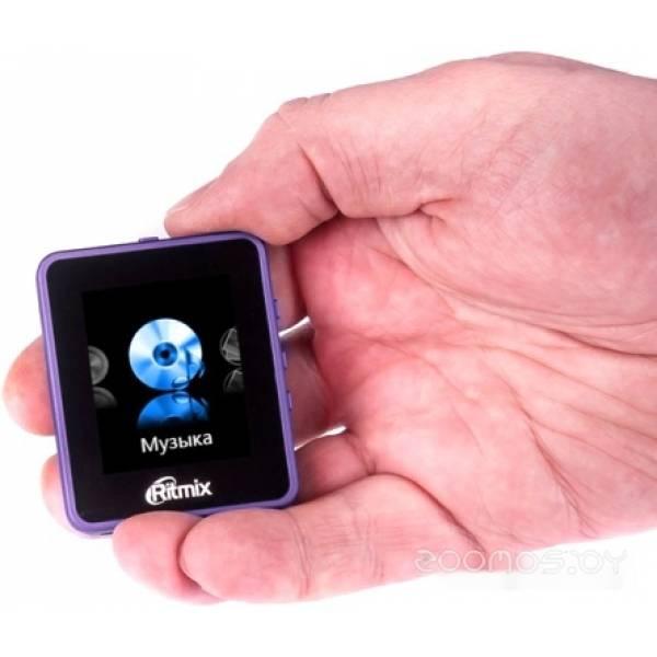 MP3-плеер Ritmix RF-4150 4GB (фиолетовый) - фото 6 - id-p225797081