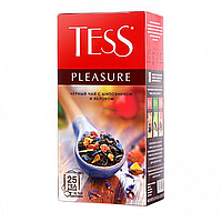 Чай "Tess" Pleasure, 25 пакетиковx1.5 г, черный