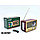Ретро Радиоприемник NNS NS-6676BT Bluetooth FM/AM/SW USB MicroSD, фото 5