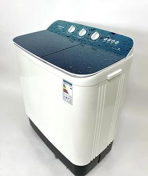Активаторная стиральная машина для дачи полуавтомат с вертикальной загрузкой 7 кг и отжимом VESTA WMG 70P
