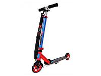 Двухколесный самокат Y-Scoo RT Mini City 125 Montreal Red+Blue складной scooter с ремнем