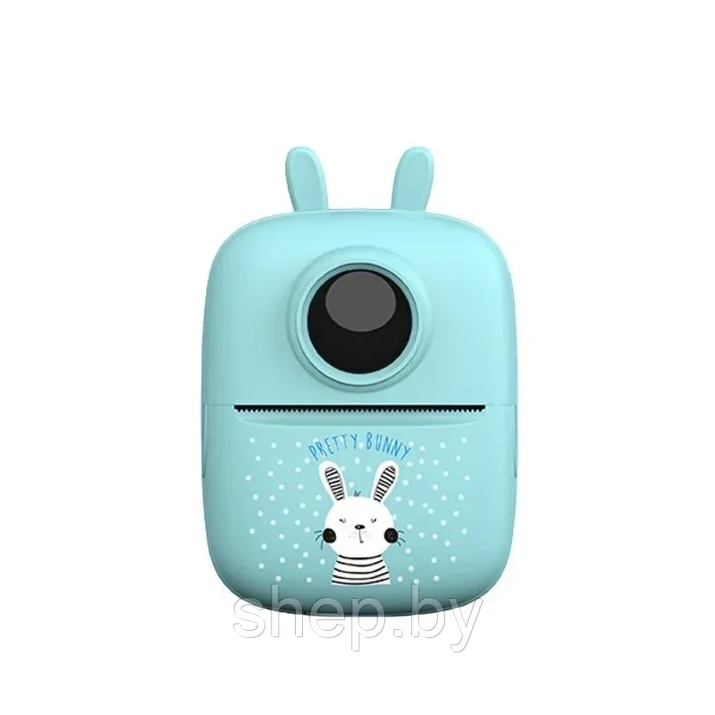 Портативный детский мини принтер Mini Printer D7, электронная игрушка, розовый, голубой - фото 4 - id-p225820227