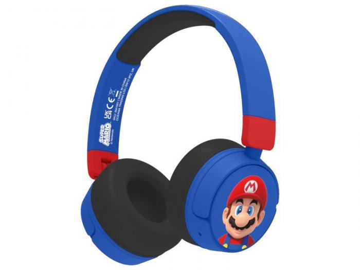 Наушники OTL Technologies Super Mario Blue SM1001 - фото 1 - id-p225743356