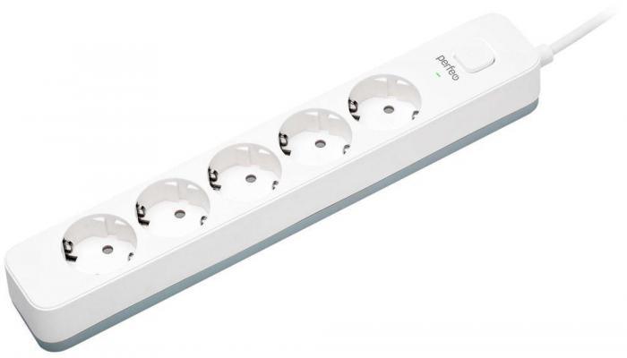 PERFEO (PF C3965) POWER STREAM - 5 роз - 3,0 м - белый