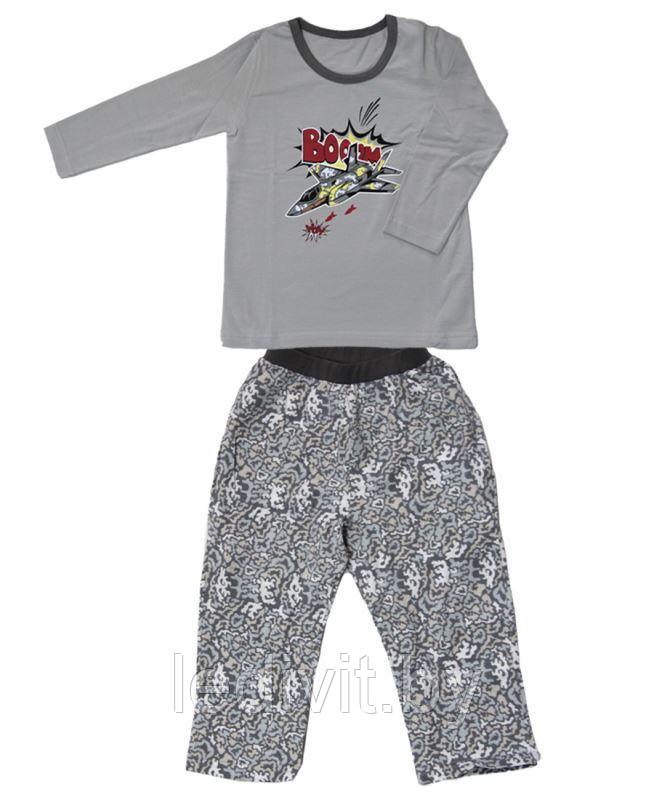 Пижама с длинным рукавом для мальчика - фото 1 - id-p225821055