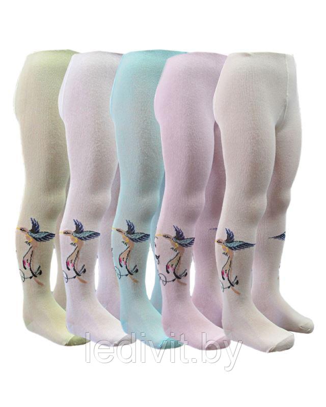 Колготки для девочки с рисунком